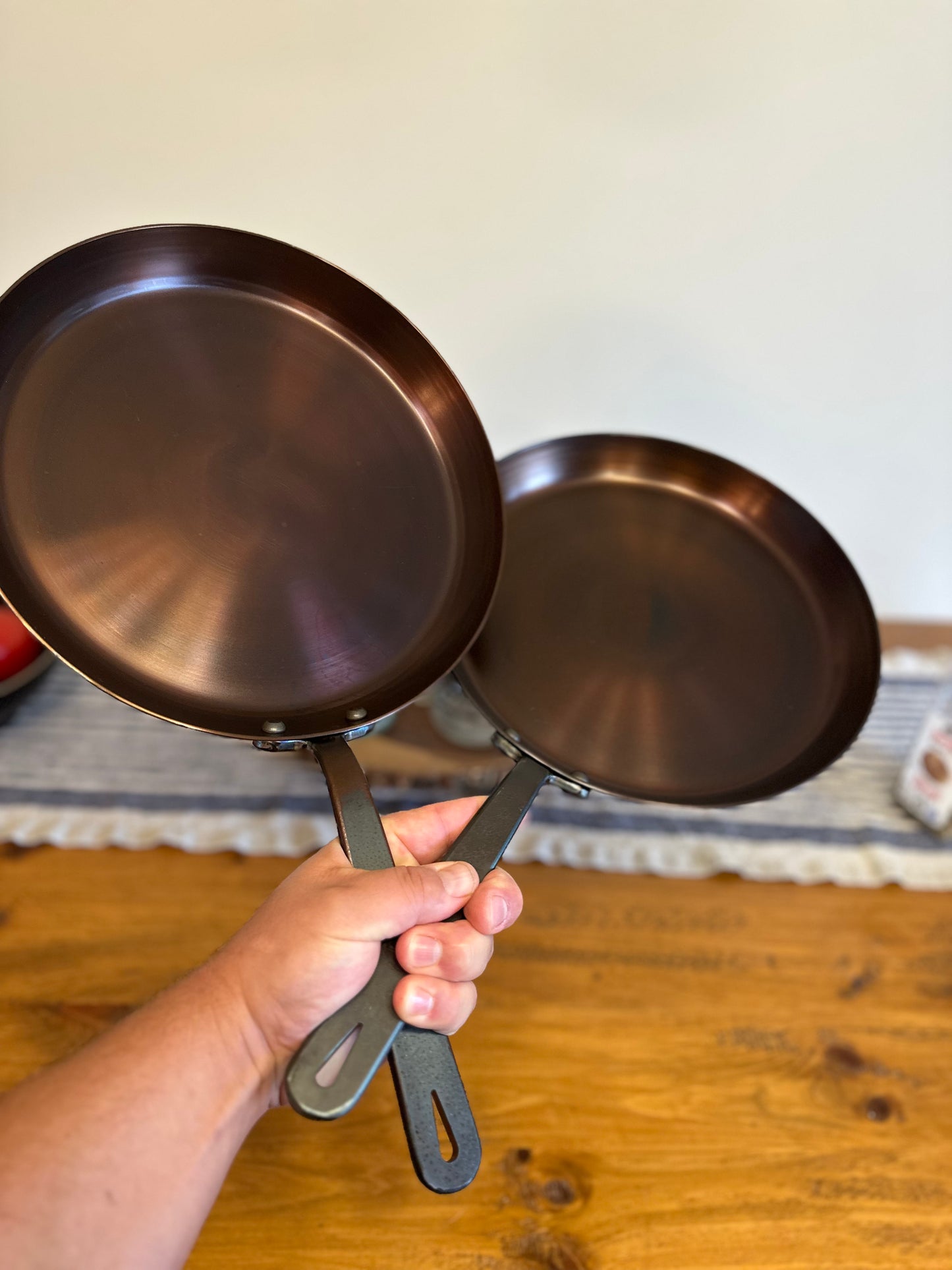 11 inch carbon steel skillet.