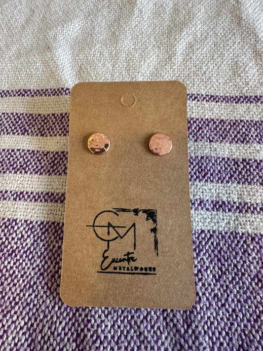 Copper Earring circular small