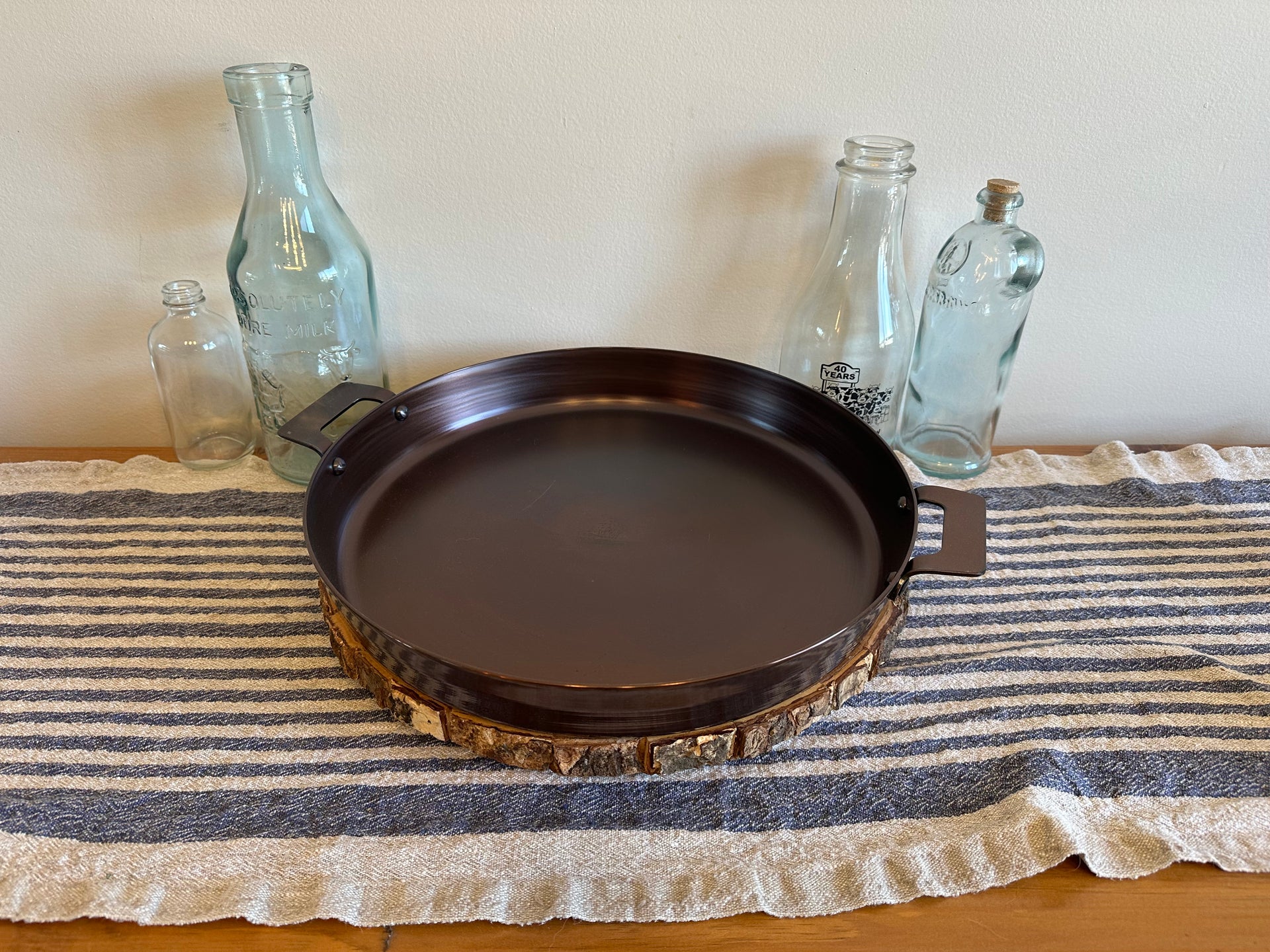 Ibili Paellera - Paellapfanne für 14 Personen - 50 cm, Schwarz